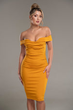 Markle Off Shoulder Pencil Dress - Potere ClothingDress