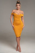 Markle Off Shoulder Pencil Dress - Potere ClothingDress