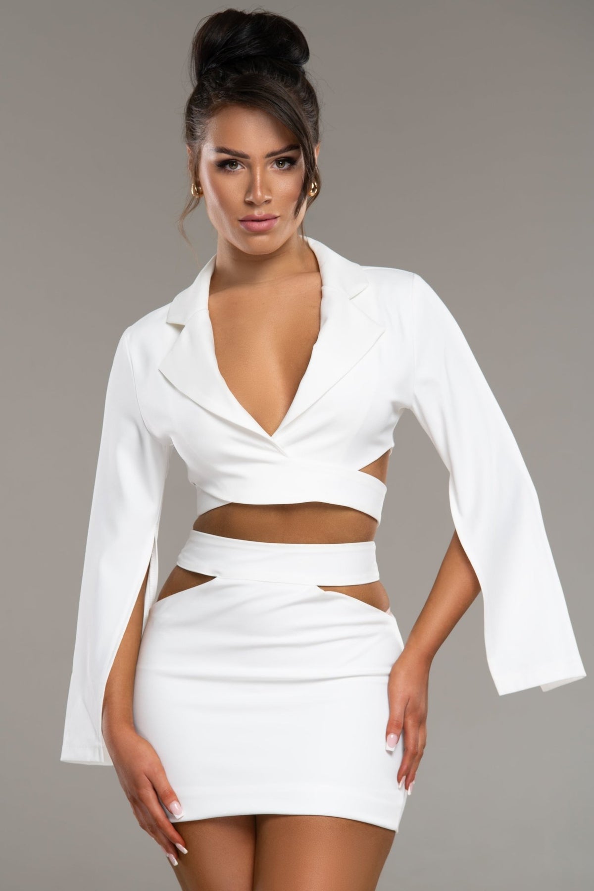 Stella Ivory Blazer Co - Ord Set - Potere ClothingCo - Ords