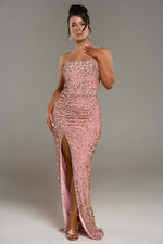 Hudson Pink Sequin Maxi Dress - Potere ClothingDress