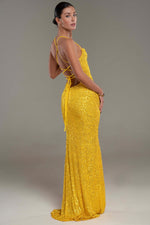 Jordana Medallion Sequin Maxi Dress - Potere ClothingDress