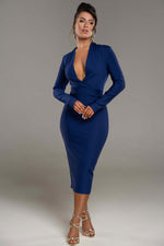 Knightley Long Sleeved Bandage Dress - Potere ClothingDress