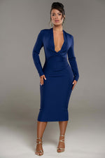 Knightley Long Sleeved Bandage Dress - Potere ClothingDress